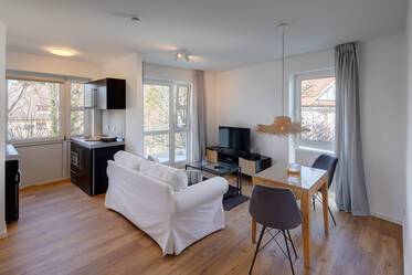 Moderno apartamento amueblado de 2 habitaciones