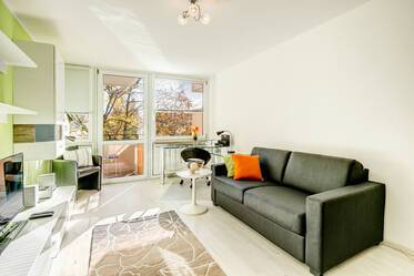 Apartamento amueblado muy bonito en Untergiesing