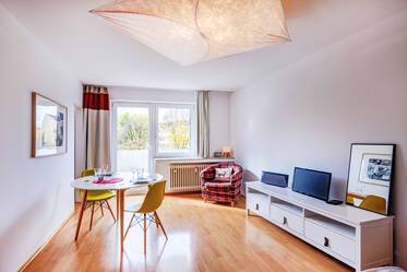 Apartamento de 1 habitación muy bien amueblado en Untergiesing-Harlaching