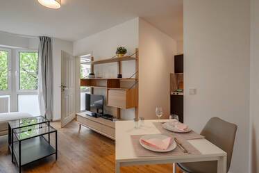Bonito apartamento amueblado de 1,5 habitaciones en Ramersdorf