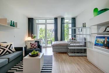 Generoso apartamento de 1 habitación, amueblado de alta calidad