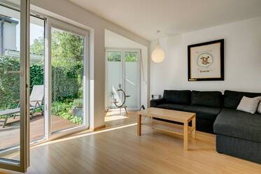 Casa pareada amueblada bonita en Obermenzing