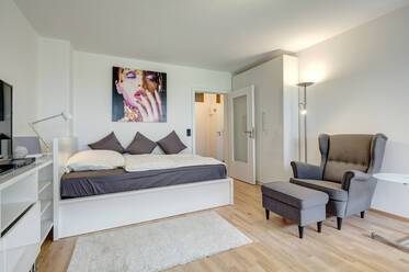 Neufahrn b. Freising: bonito apartamento con jardín