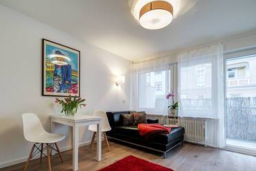 Múnich-Obersendling, cerca del Isar: Apartamento de 1 habitación amueblado de alta calidad