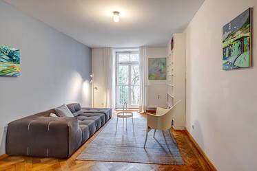 Apartamento de época amueblado de 2 habitaciones en Haidhausen