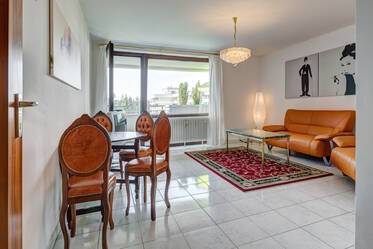 Apartamento amueblado de 2 habitaciones en alquiler al este de Múnich
