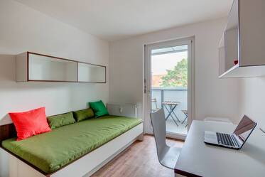 Moderno apartamento con balcón, cerca del metro Milbertshofen