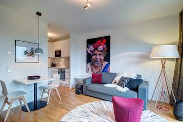 Encantador y exclusivo apartamento de 2 habitaciones cerca del río Isar