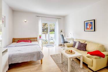 Apartamento con jardín muy bien amueblado en Haidhausen