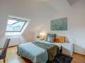 ático con terraza München Maxvorstadt - Museumsviertel 01 1. dormitorio 1