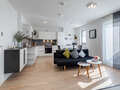apartamento München Messestadt Riem 01 salón 10766