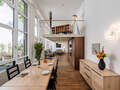 piso con galería München Ludwigsvorstadt 03 zona comedor 12314
