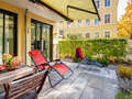 piso con jardín München Schwabing (rechts der Leopoldstraße) 03 terraza 12380
