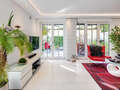 piso con jardín München Schwabing (rechts der Leopoldstraße) 06 zona de día  12380