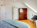 ático con terraza München Maxvorstadt 04 dormitorio 12588
