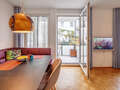 apartamento München Lehel 04 zona de día  1349