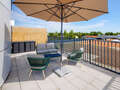 ático con terraza München Pasing 02 azotea 13619