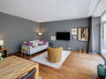 apartamento München Altbogenhausen 02 sala de estar 13633