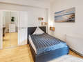 apartamento München Glockenbachviertel 01 zona de dormir 13829