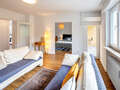 apartamento München Untergiesing 04 sala de estar 13974