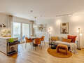 apartamento München Neuhausen 01 zona de día  13994