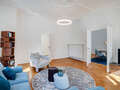 apartamento München Schwabing-Nord (zw. Leopoldstraße & Englischen Garten) 05 sala de estar 14397
