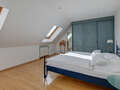 ático con terraza München Maxvorstadt - Westen 02 dormitorio 1607