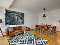 ático con terraza München Maxvorstadt - Museumsviertel 01 salón 2