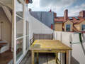 piso con galería München Schwabing (links der Leopoldstraße) 01 terraza 3679