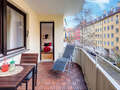 apartamento München Schwabing-West (rund um den Hohenzollernplatz) 01 balcón 3827