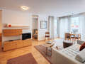 apartamento München Glockenbachviertel 04 zona de día  4097