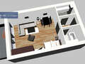 apartamento München Schwabing (rechts der Leopoldstraße) 01 plano 5388