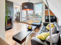ático con terraza München Isarvorstadt 05 salón 5524