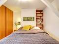 ático con terraza München Isarvorstadt 05 dormitorio 5524