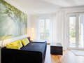 piso con jardín München Neuhausen 02 zona de día  6696
