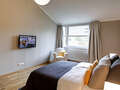 ático con terraza München Arabellapark 02 dormitorio 9024
