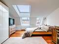 ático con terraza München Gärtnerplatzviertel 01 dormitorio 9135