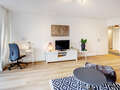 apartamento München Schwabing-Nord (zw. Leopoldstraße & Englischen Garten) 05 zona de día  9789