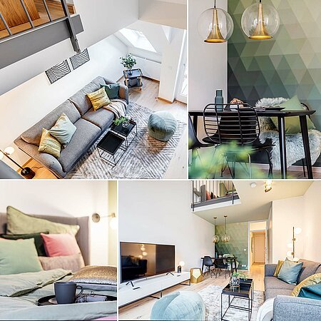 ID 11294: Piso maissonette amueblado de alta calidad