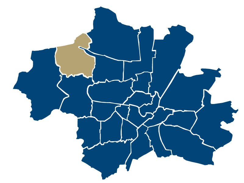 title="Foto del distrito de Allach y alrededores" Foto del distrito de Allach y alrededores