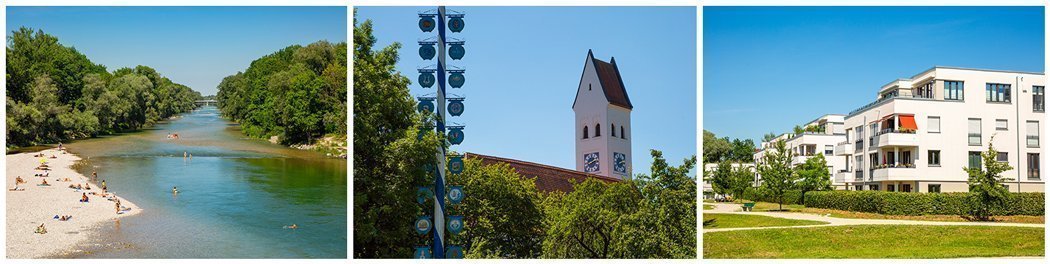 Fotos de los alrededores del barrio de Oberföhring