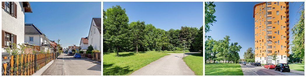 Fotos de los alrededores del barrio de Obersendling