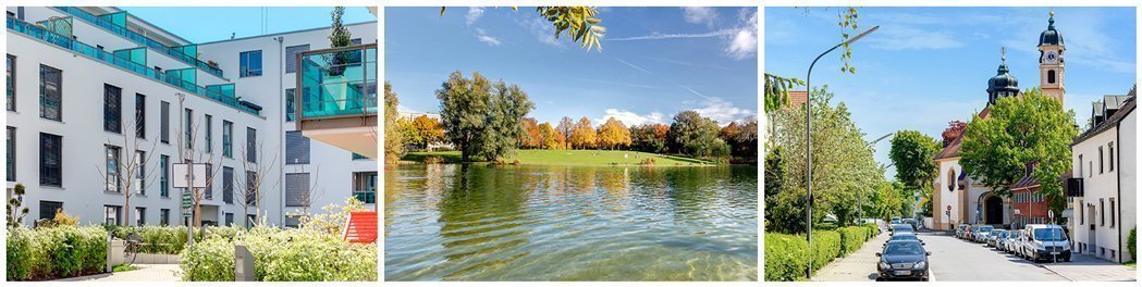 Fotos de los alrededores del barrio de Sendling