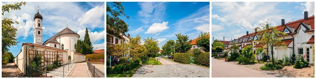 Fotos de los alrededores del barrio de Unterföhring